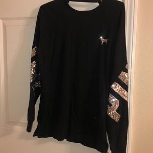 VS pink long sleeve shirt